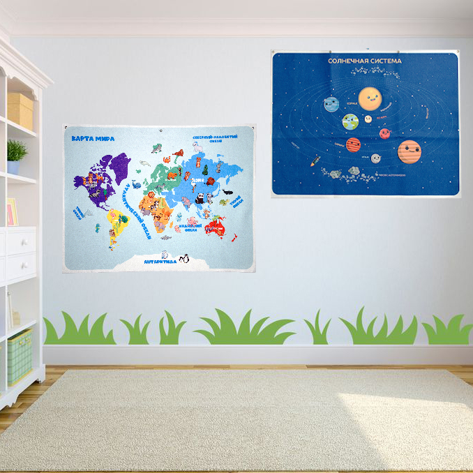 Развивающие фетровые панно для детей