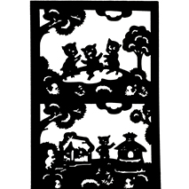 Театр теней Три поросенка