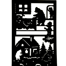 Театр теней Три медведя