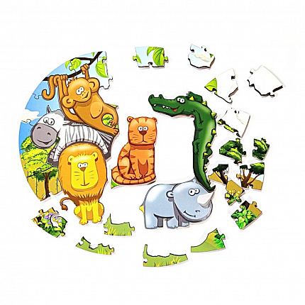 Пазл Африканские животные