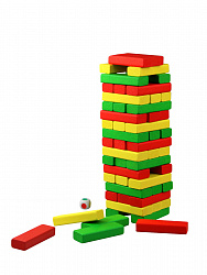 Игра для детей и взрослых "Torre mini" (падающая башня)