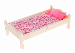 Кроватка кукольная  № 13, цвета в ассортименте