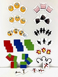 Набор магнитных карточек "Фонетический разбор с картинками" (сокращённый)