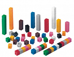 Кубики 1см (1000 штук) в контейнере