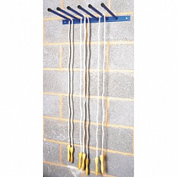 Держатель для скакалок (настенный) - 6 кронштейнов