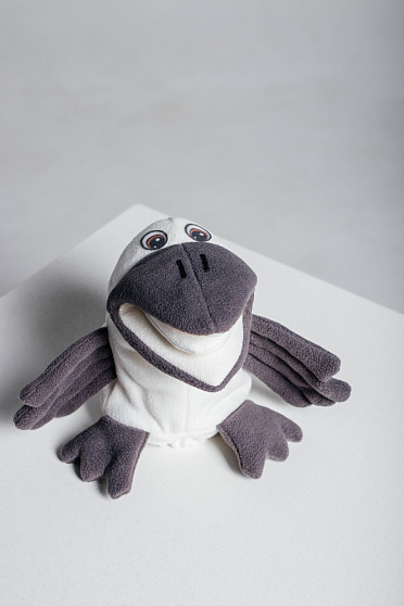 Ворона, кукла логопедическая