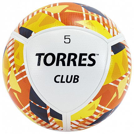 Мяч футбольный TORRES Club тренировочный, размер 5