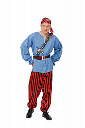 Карнавальный костюм взрослый "Пират "Том" взр."