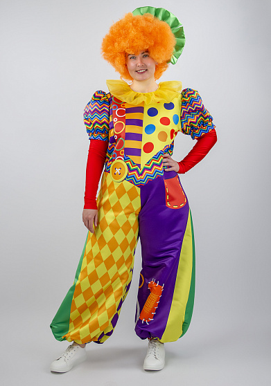 Костюм Клоунессы для взрослого