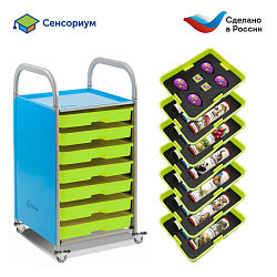 Природные богатства России с РобоМышью с системой хранения (4 робота)