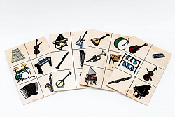 Звуковое лото "Музыкальные инструменты"