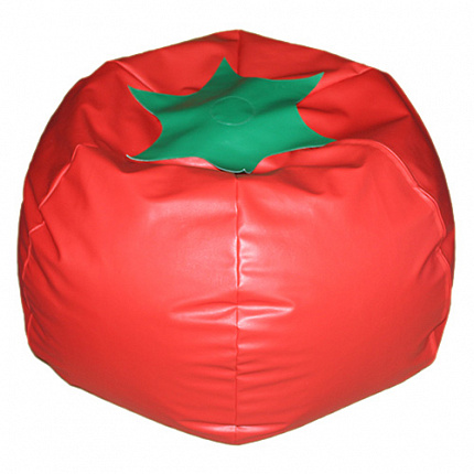 Пуф «Помидорка» (гранулы, крошка поролон)