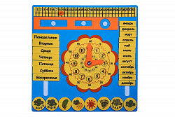 Дидактический коврик "Календарь из фетра"