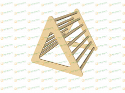 Треугольник деревянный для лазанья