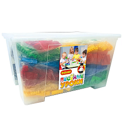 Конструктор с УМК. Конструктор "Веселые Уроки. Цифры и Буквы" №3. Креатив