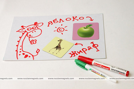 Мягкое магнитно-маркерное поле А4 (белое)