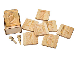 Игра по системе Монтессори "Модули "Цифры"