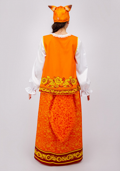 Костюм Лисы Патрикеевны для взрослого