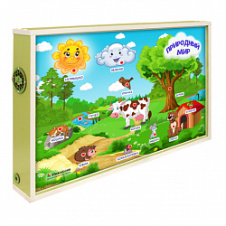 Интерактивная светозвуковая панель "Природный мир"