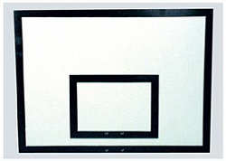 Щит баскетбольный тренировочный фанерный 120х90см