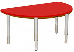 СТОЛ ПОЛУКРУГЛЫЙ  МДФ