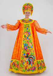 Костюм Осень Урожай для взрослого с короной