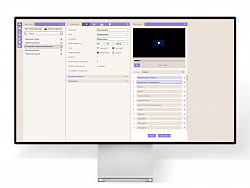Интерактивное зеркало логопеда 28"