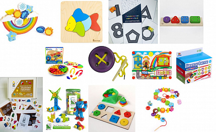 ЦЕЛЕВОЙ КОМПЛЕКТ ИГРОВЫХ СРЕДСТВ "ФИЗИЧЕСКОЕ РАЗВИТИЕ: МЕЛКАЯ МОТОРИКА"