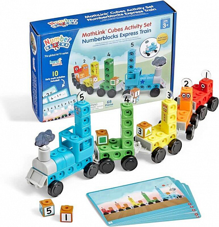 Развивающая игрушка "Соединяющиеся кубики Numberblocks. Поезд Чисел"