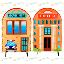 Бизиборд настенный ПОЖАРНЫЙ
