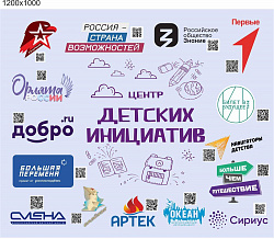 СТЕНД ЦЕНТР ДЕТСКИХ ИНИЦИАТИВ ЦДИ 1200 Х 1000