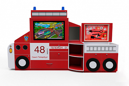 Интерактивный развивающий комплекс с коррекционной направленностью "Логопедическая Пожарная машина"Logo 33