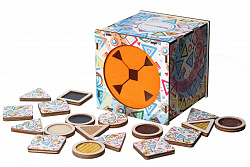 Игра по системе Монтессори "Тактильный куб "Фигуры"