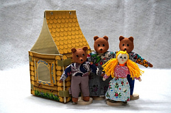 Театр "Три медведя" с домиком