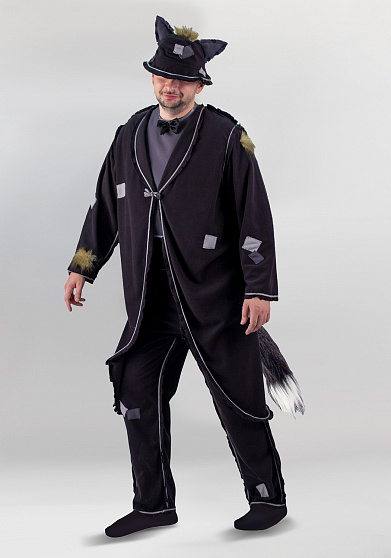 Костюм Кот Базилио для взрослого