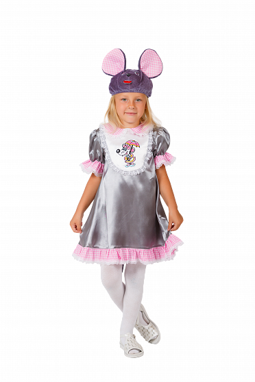 Карнавальный костюм детский "Мышка Милка"