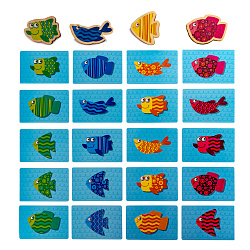 Игра настольная карточная "Морская рыбалка" (жестяная коробочка)