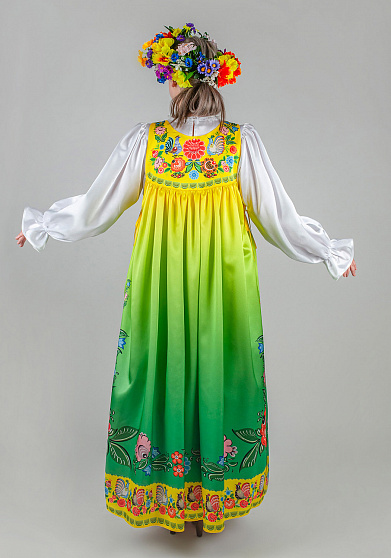 Костюм Весна - Лето Городецкое для взрослых