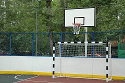 Щит баскетбольный антивандальный металлический игровой 180х105см