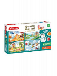 Игра магнитная "Времена года" серии Магнитные игры