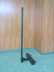 Стойки бадминтонные мобильные с противовесами по 30кг, стандартные