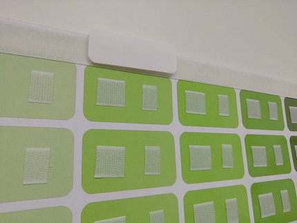 Пособие ПЕКС. ПАНЕЛЬ ДЛЯ ВИЗУАЛЬНОГО РАСПИСАНИЯ С ЦВЕТНЫМИ ЯЧЕЙКАМИ