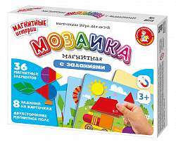 Магнитная игра «Мозаика с заданиями» (8 карточек)