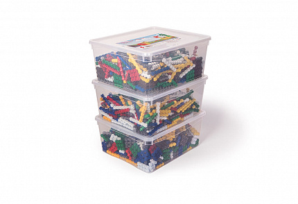 Набор для конструирования  "Живой мир: животные, птицы, насекомые и растения" (на 4 чел.) Фанкластик