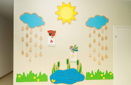 Комплект декора "Лужайка"