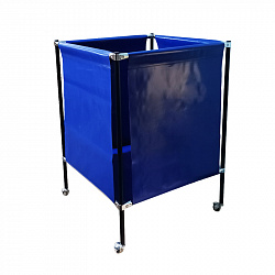 Тележка на колесиках для 60-70 мячей (цвет черный)