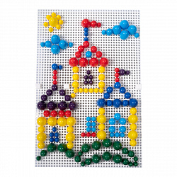 Пластмассовая детская комбинированная мозаика (270 элементов)