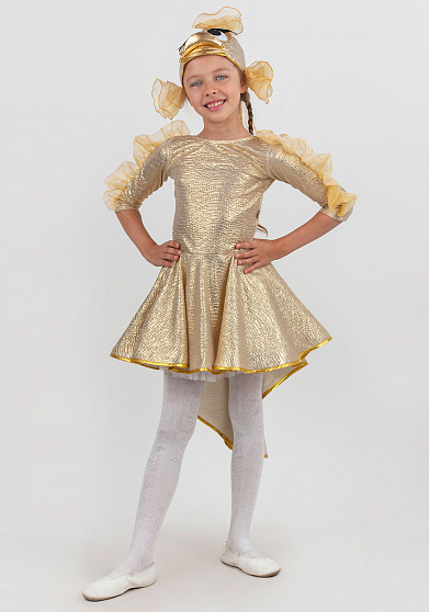 Костюм Золотой рыбки для девочки