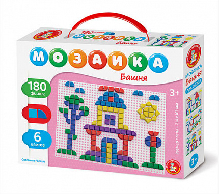 Мозаика "Башня" фигурная 180 эл