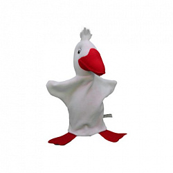 Игрушка на руку  Гусь (белый)